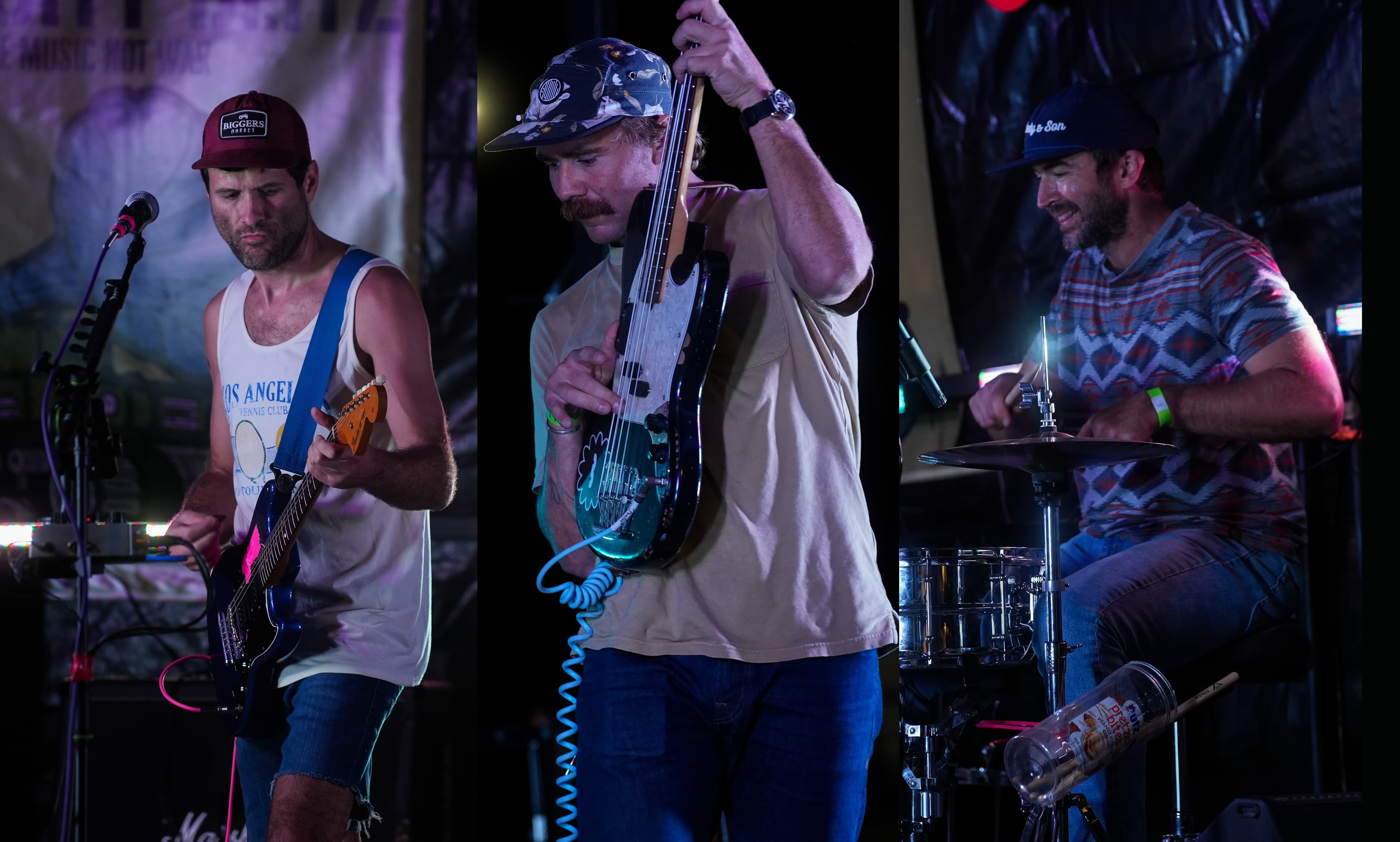CROATOA — Jeff, Jay, and Colin performing live, Wilmington NC rock