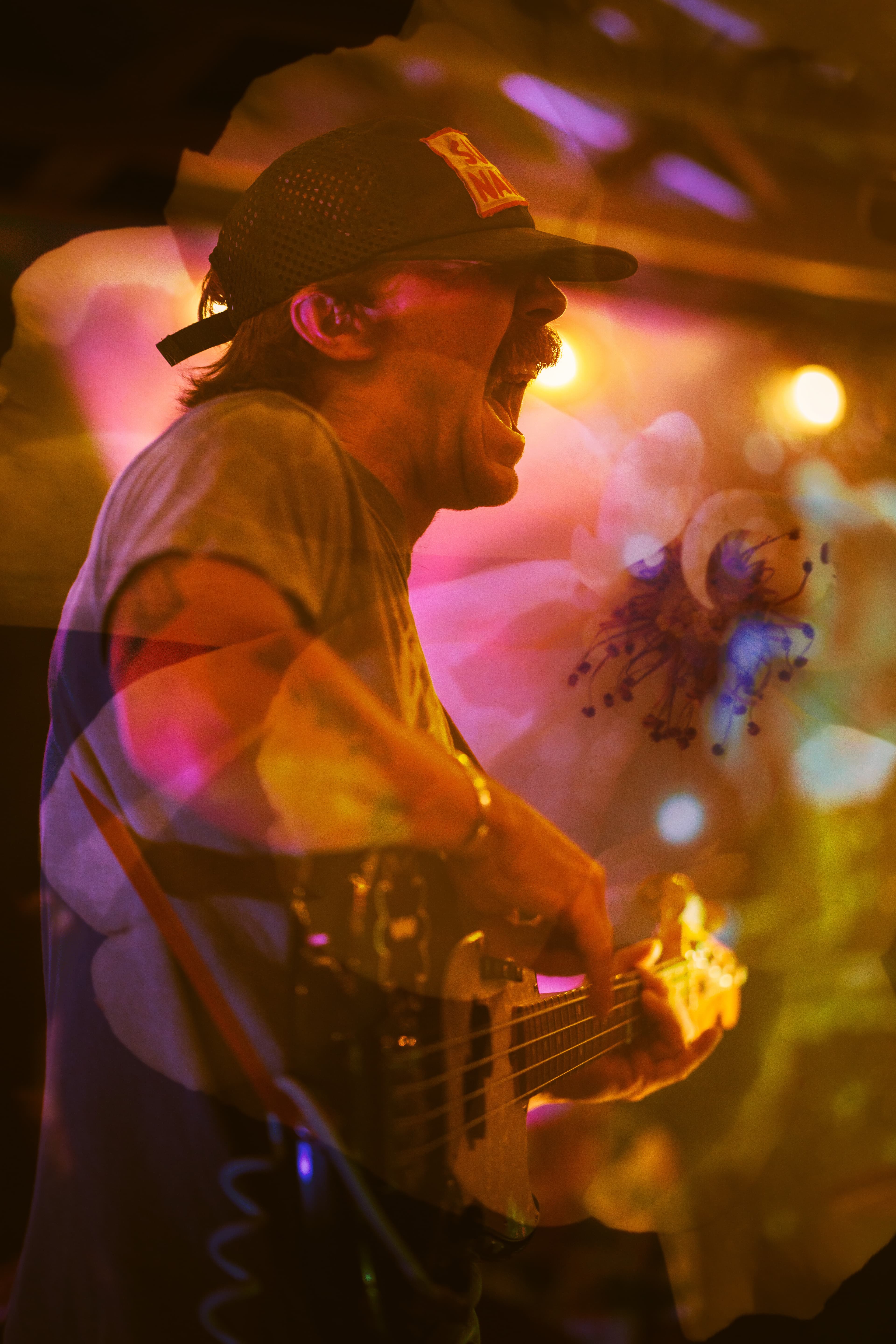 CROATOA bassist Colin Kern live — Wilmington, NC